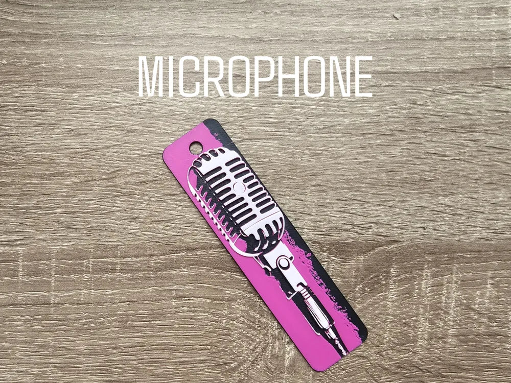 Microphone Bookmark