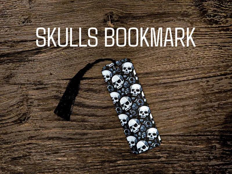 Skulls Bookmark