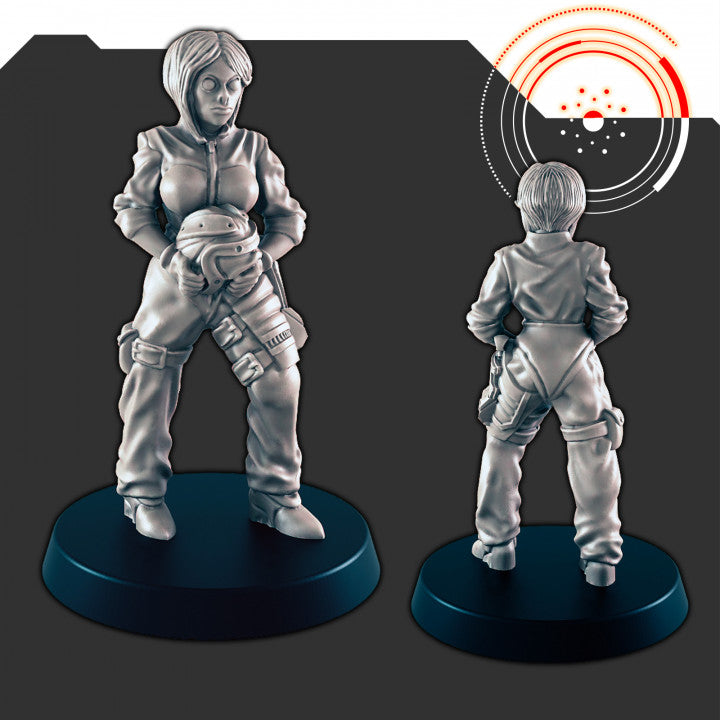 Alien Female Pilot