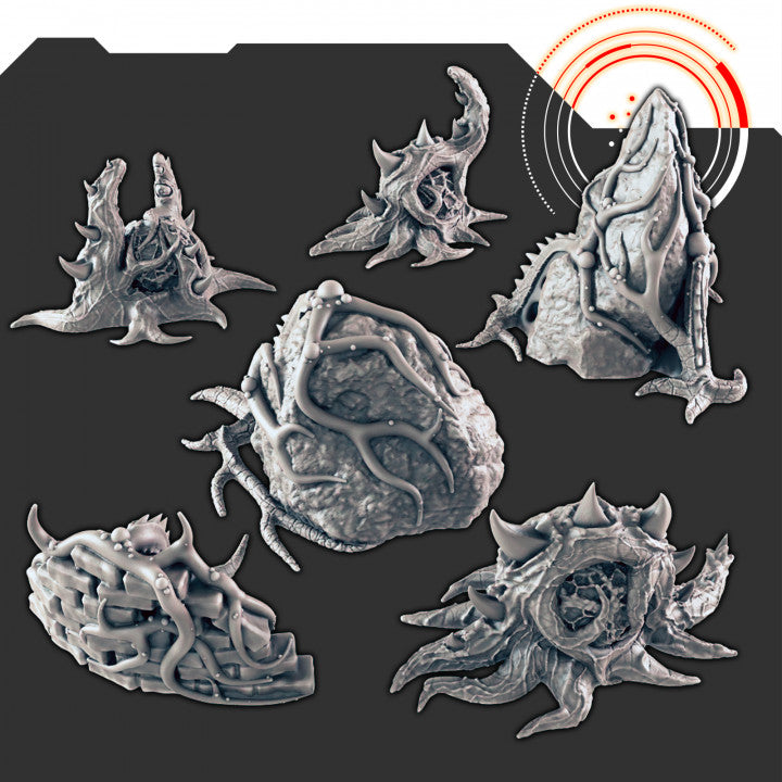 Sci-fi Scenery - Alien Plants