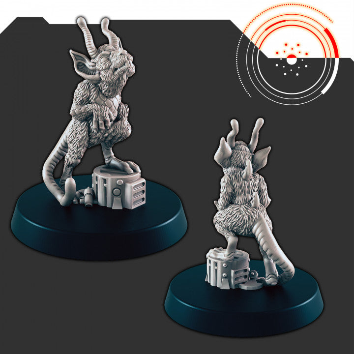 Spaceship Members - Vector The Psychic Space Rat