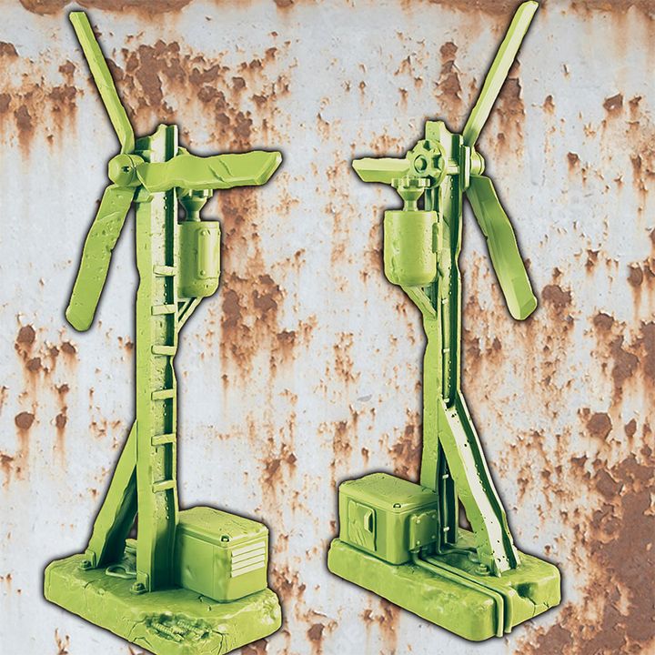 Wasteland Wind Turbine