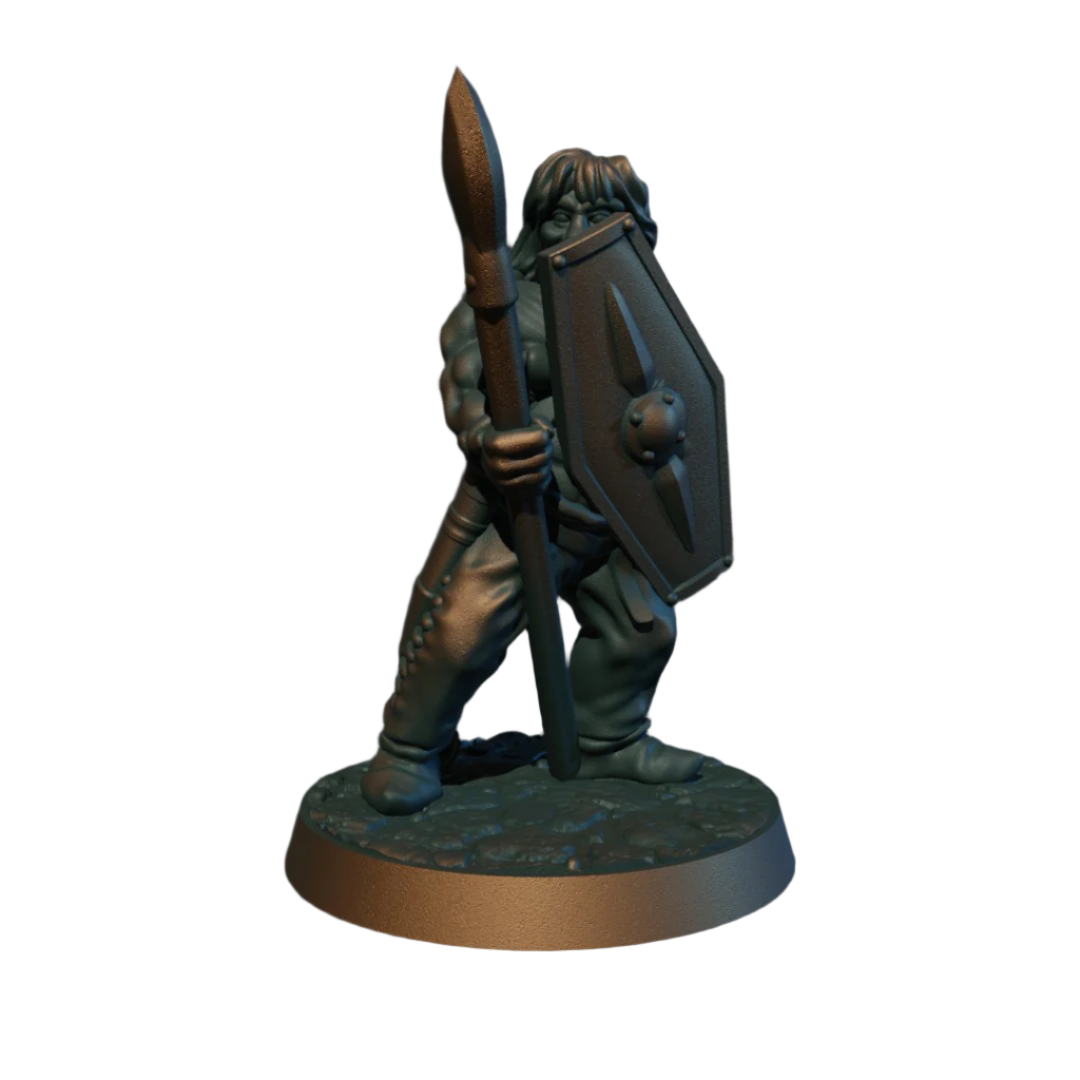 Barbarian With A Spear
