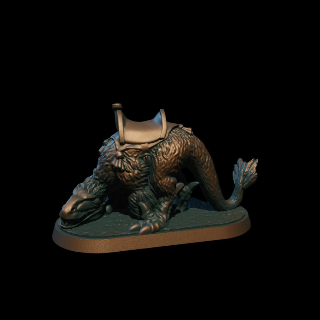 Dino Dromaeosaurid Mount