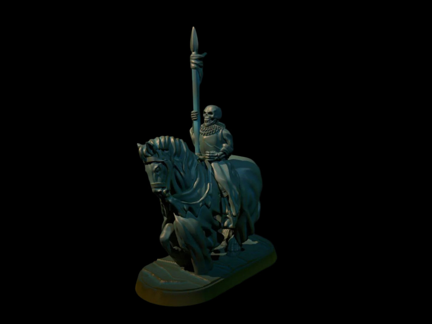 Horseman Skeleton Spear