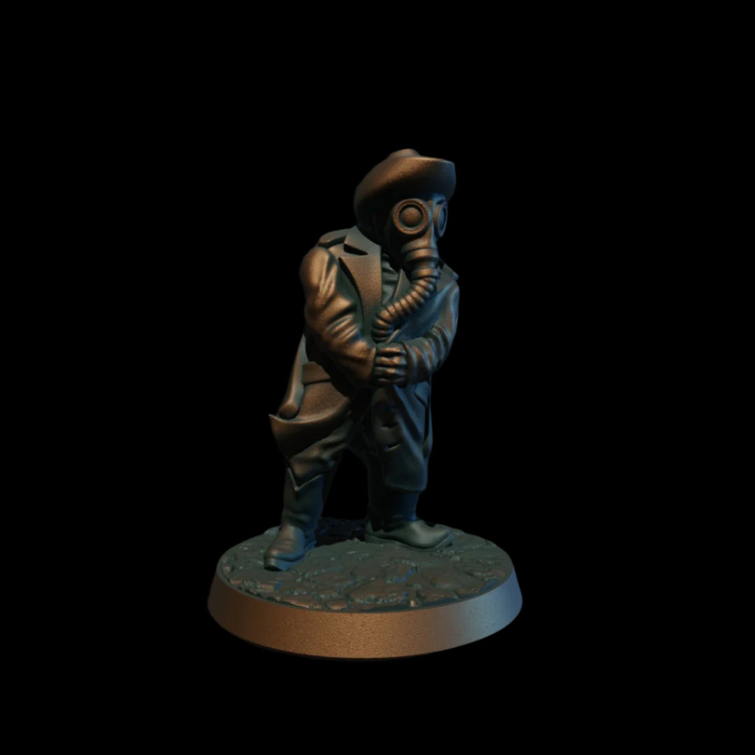 Wildwest Gasmask Trenchcoat
