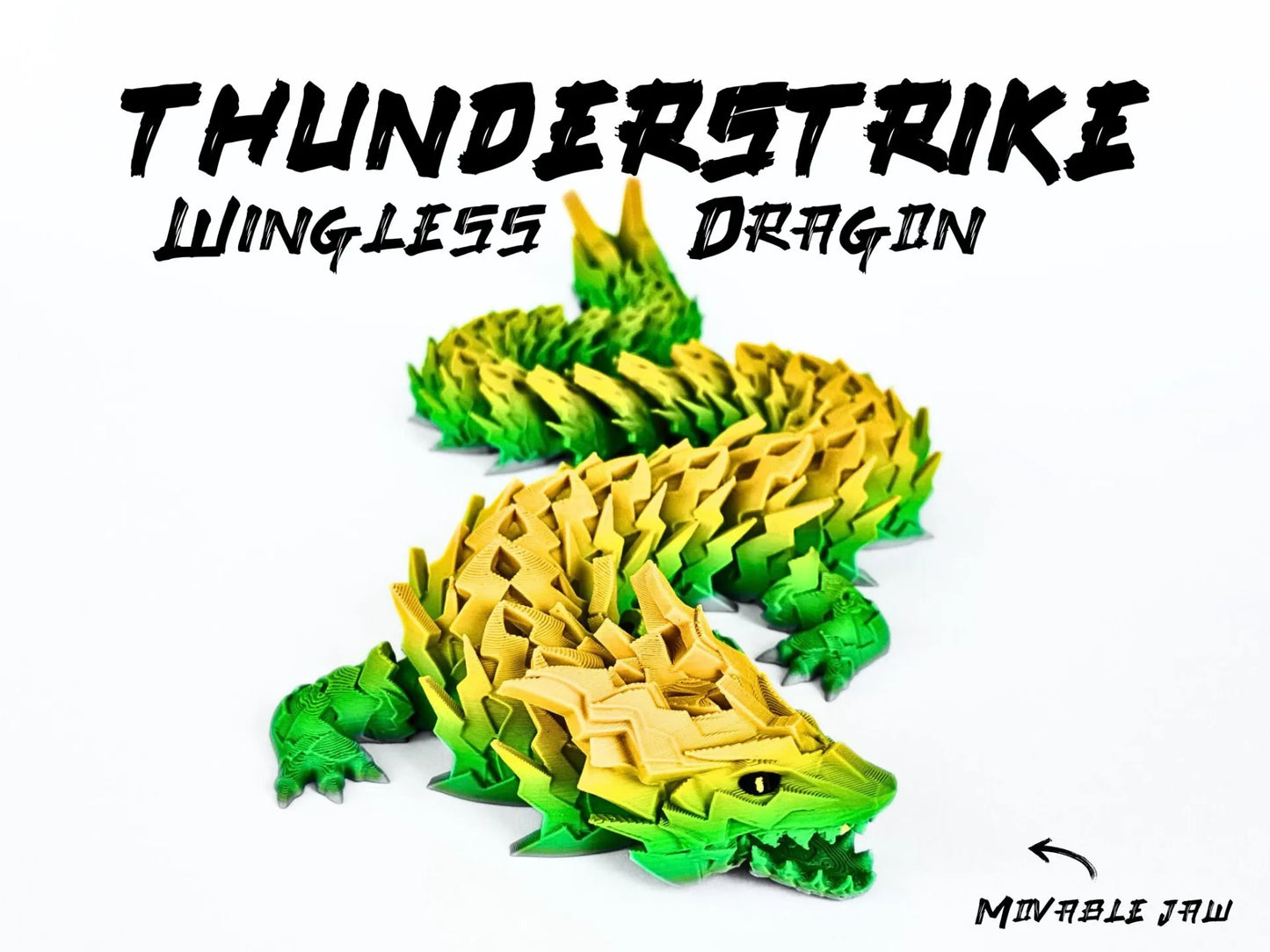 Thunderstrike Dragon - Wingless