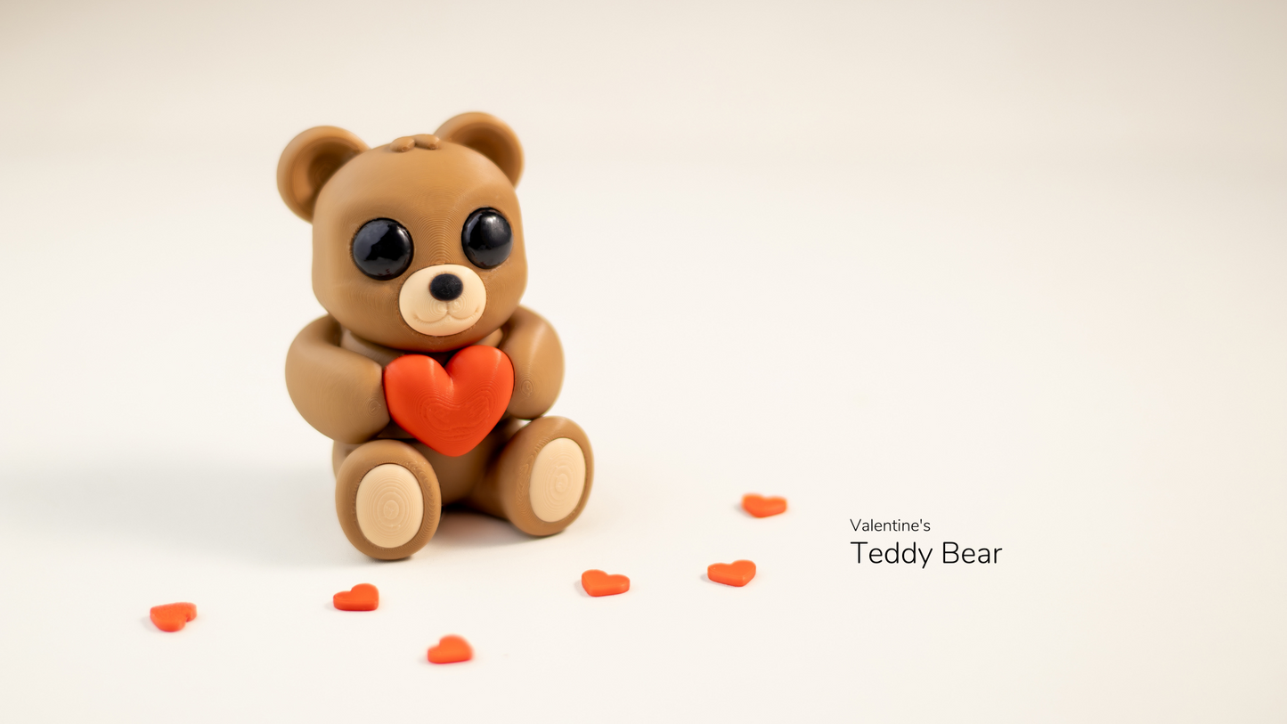 Tiny Valentines Teddy Bear