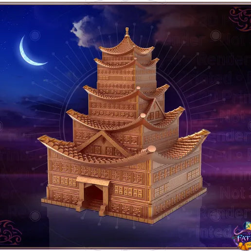 Pagoda Dice Tower