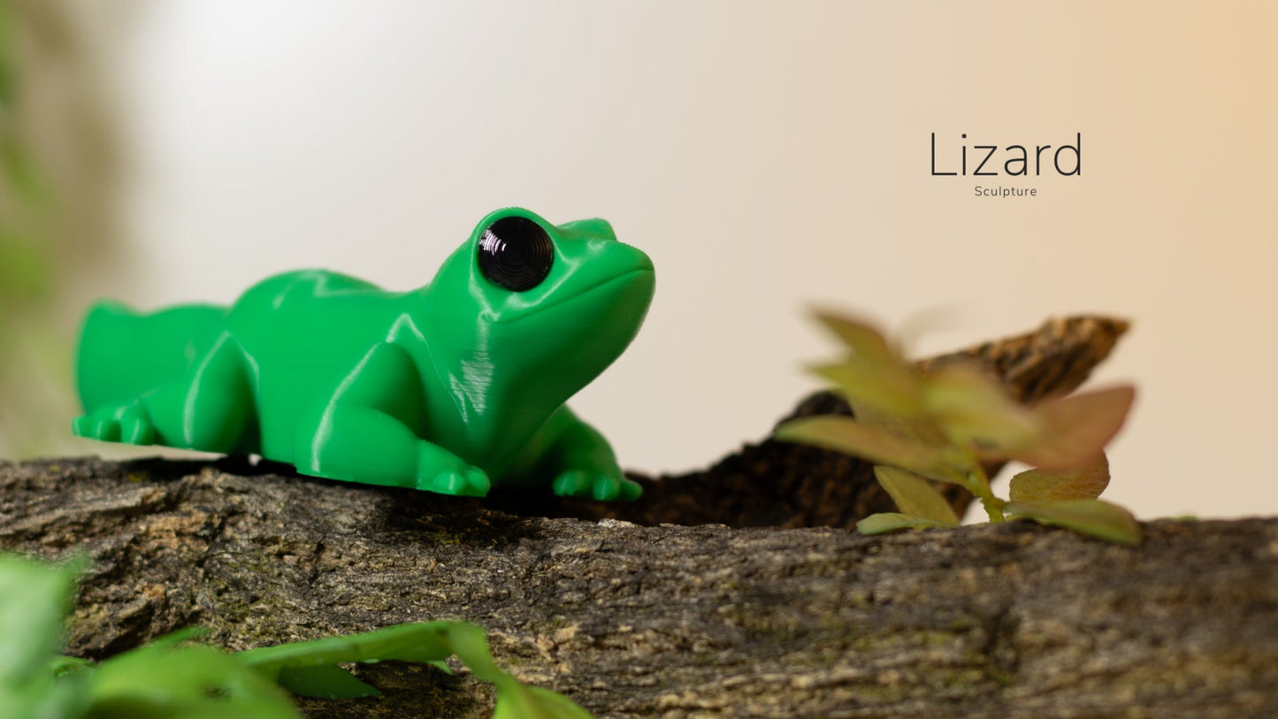 Lizard Sculpture