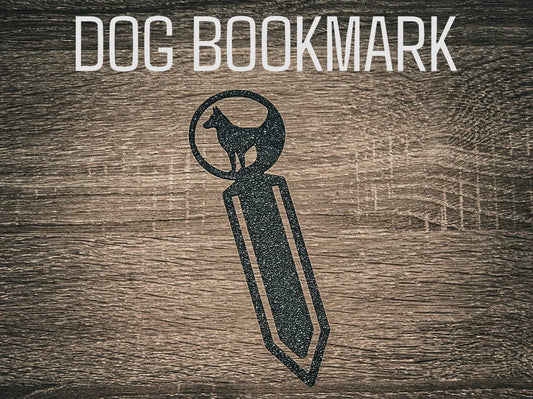 Dog Silhouette Bookmark