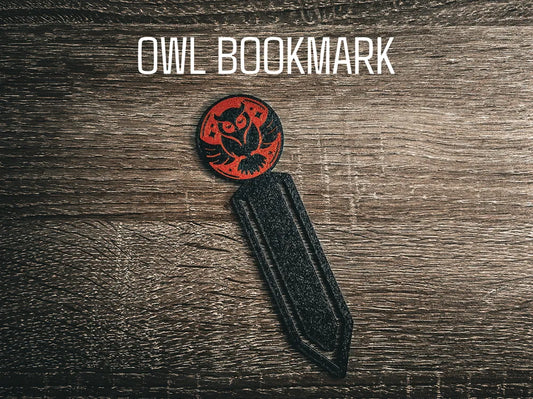 Black Owl Bookmark