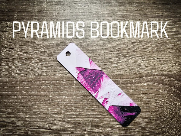 Pink Pyramids Bookmark