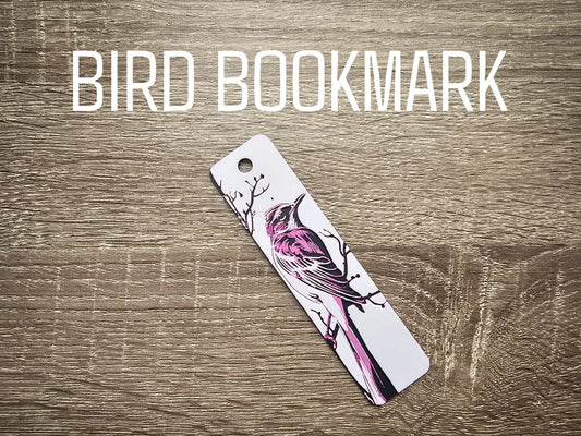 Pink Bird Bookmark