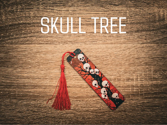 Skull Tree Bookmark
