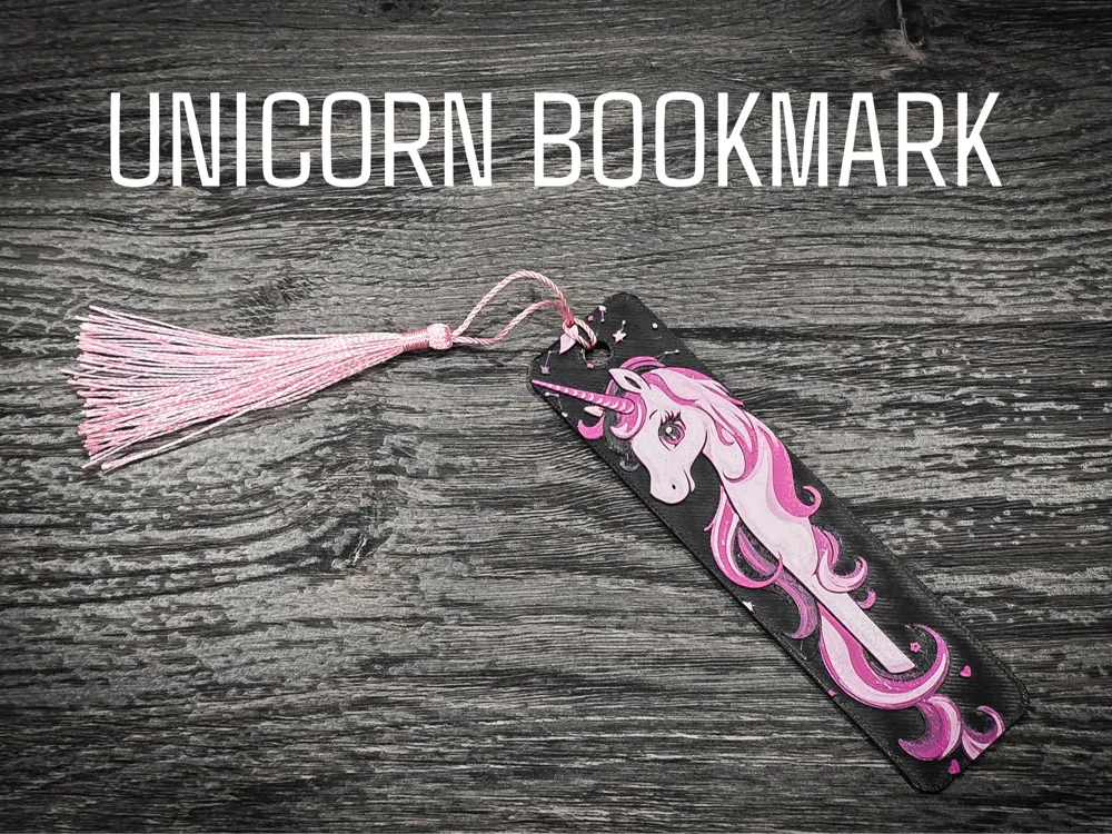 Unicorn Bookmark