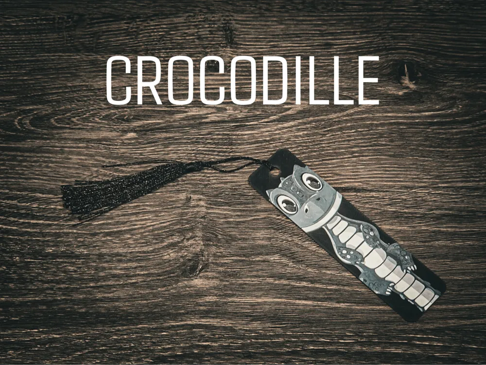 Crocodile Bookmark