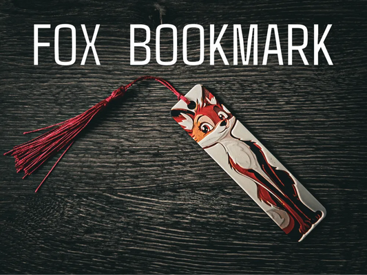 Cartoon Fox Bookmark
