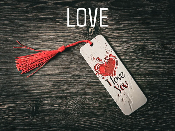 I Love You Bookmark