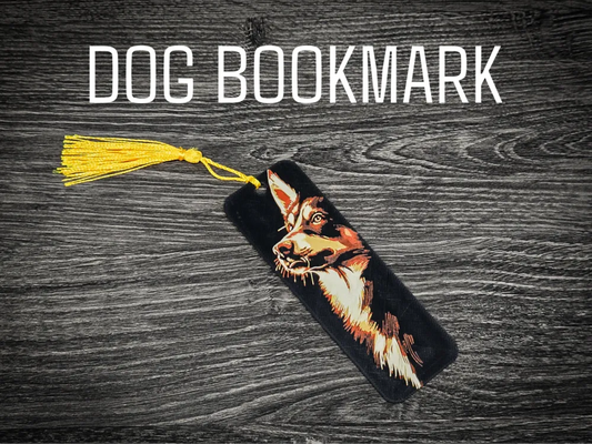 Colourful Dog Bookmark
