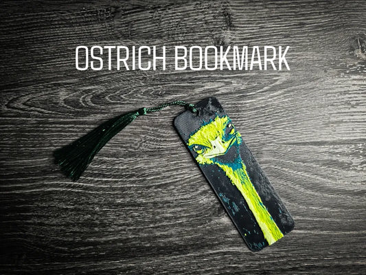 Ostrich Bookmark