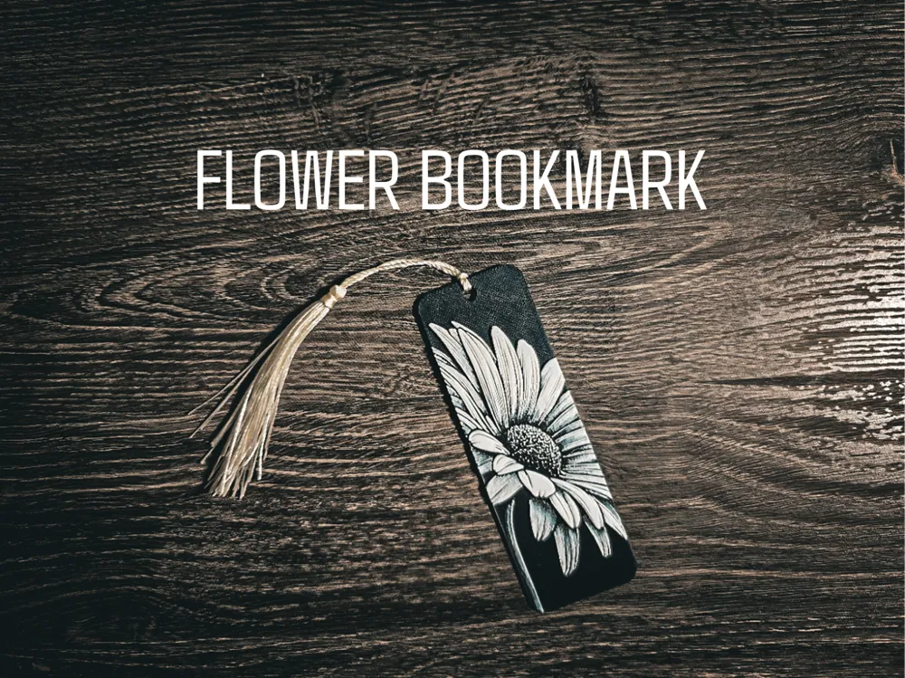 Daisy Flower Bookmark
