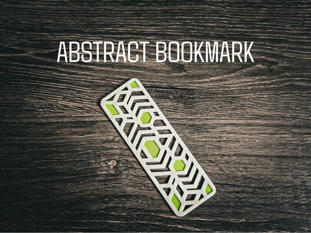 Abstract Art Bookmark