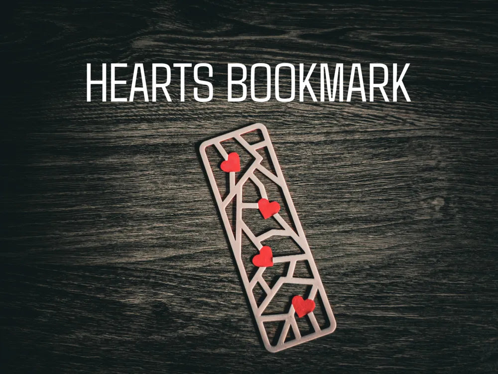 Hearts Bookmark