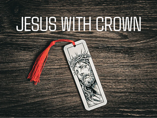 Jesus With A Crown Bookmark