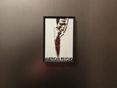 American Psycho Movie Poster Fridge Magnet