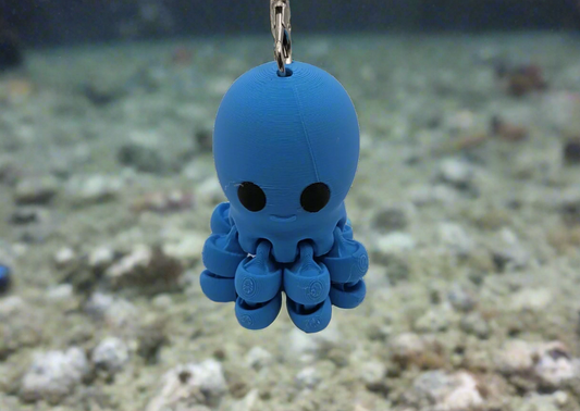 Baby Octopus Keychain