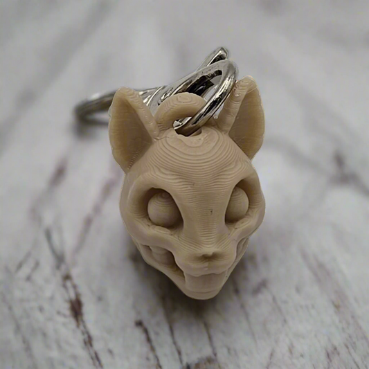 Bone Rat Keychain