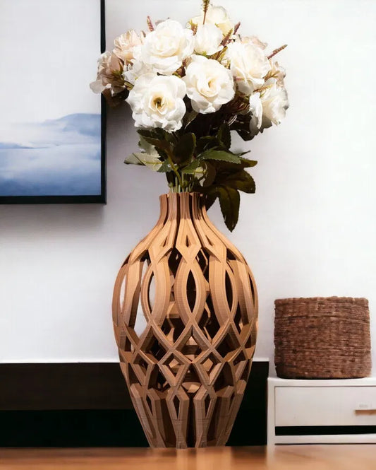 Wooden Vista Vase