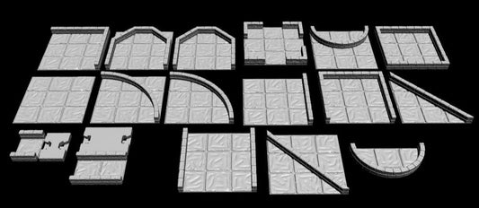 3x3 Dungeon Tiles