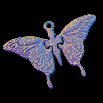 Baby Flexi Butterfly Keychain
