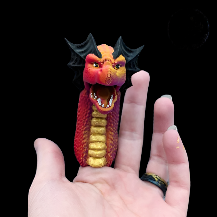Dragon Mini Finger Puppet