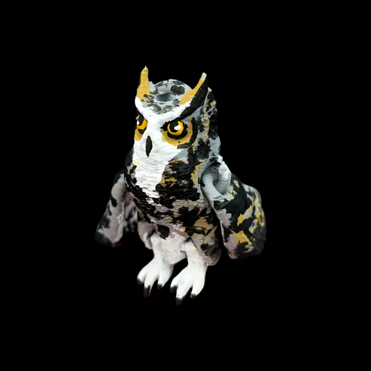 Baby Flexi Horned Owl