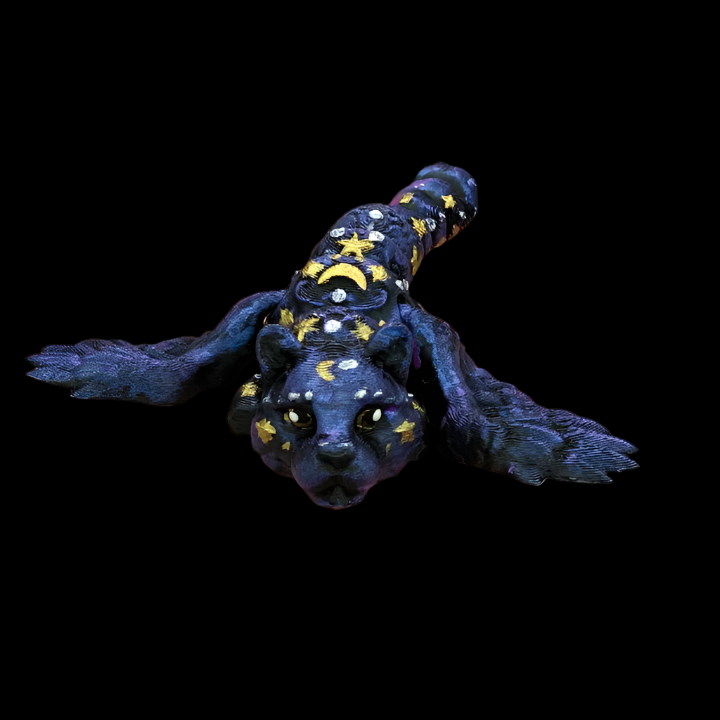 Flexi Lunar Panther Keychain
