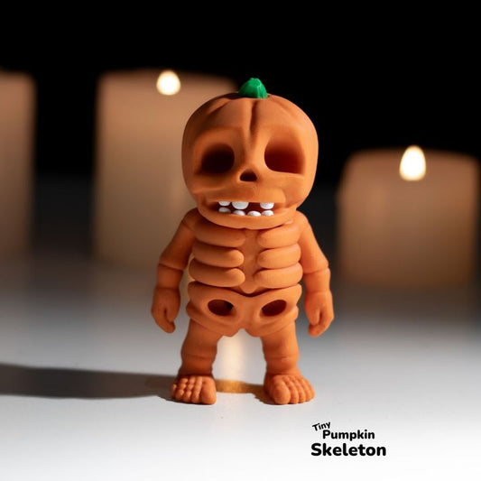 Tiny Pumpkin Skeleton