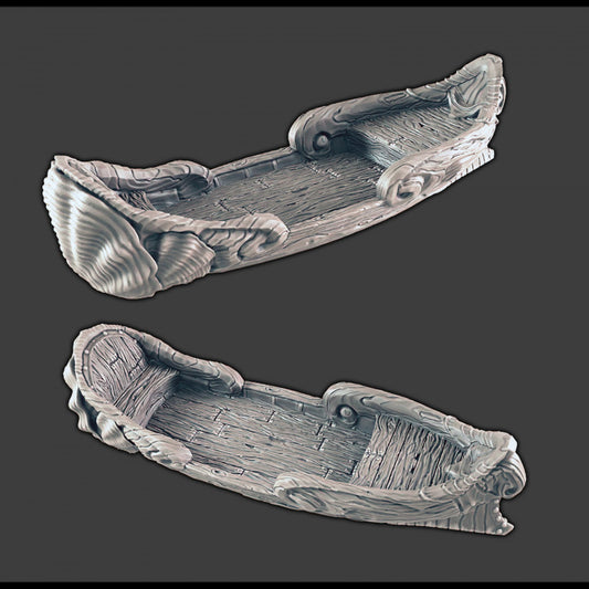 Adorned Longboat