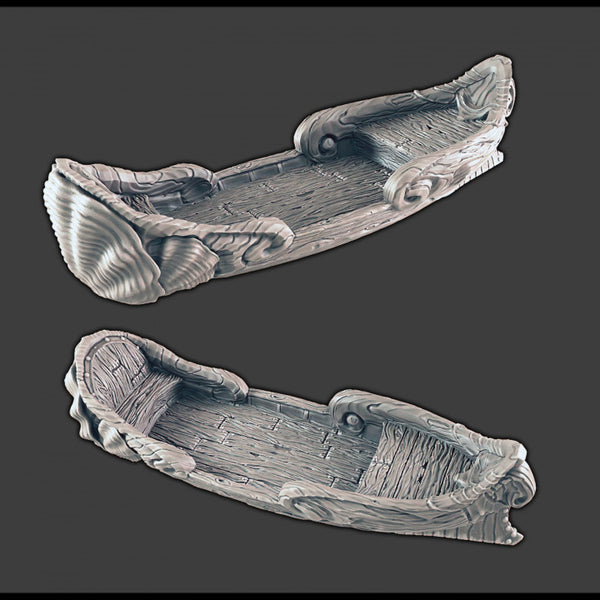 Adorned Longboat