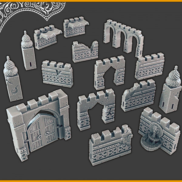 Desert City Walls
