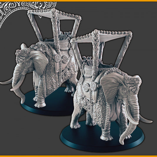 Elephant with Howdah