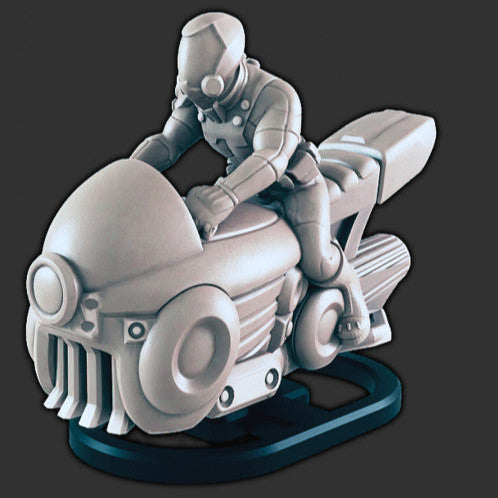 Hoverbike 2 (With Rider)