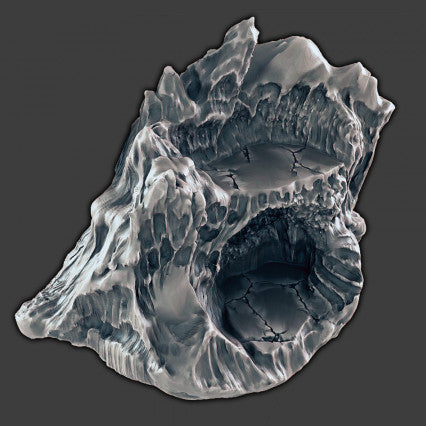 Icy Cavern and Ledge