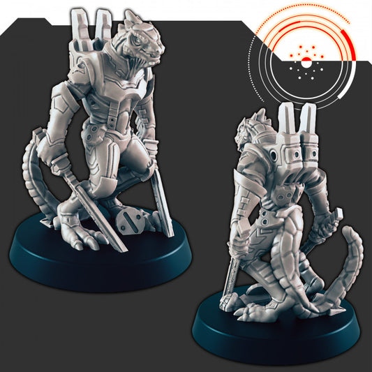Alien Lizard Fighter