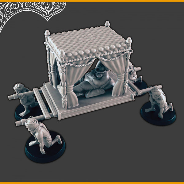 Desert Noble Lounging and Palanquin + Carriers
