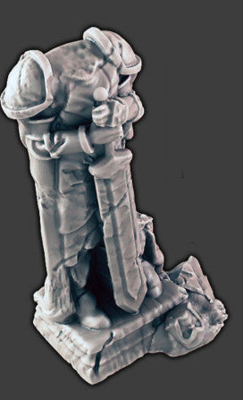 Ruined Ancient Statue
