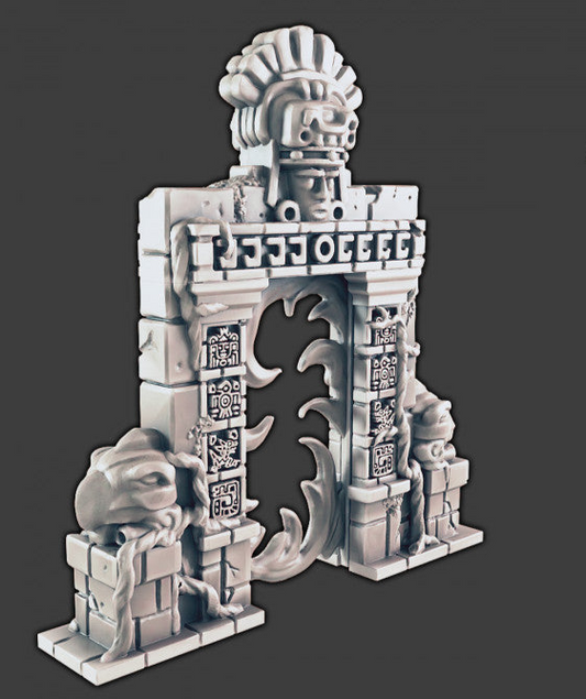 Jungle Temple Ruins - Ancient Portal