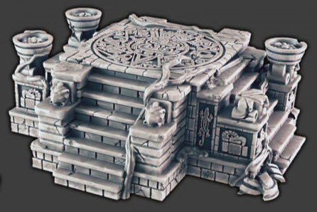 Jungle Temple Ruins - Ruined Dais